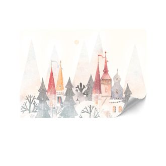 OEM Carta Da Parati Standard In Tessuto Non Tessuto - 100 X 70 Cm - Stile Scandinavo - Natura Carta Da Parati Premium In Tessuto Non Tessuto - 500 X 350 C