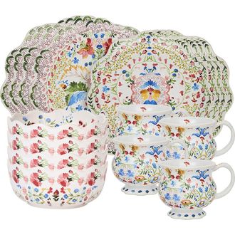 Juliska Sofia 16-Piece Dinnerware Set in White Multi at Nordstrom