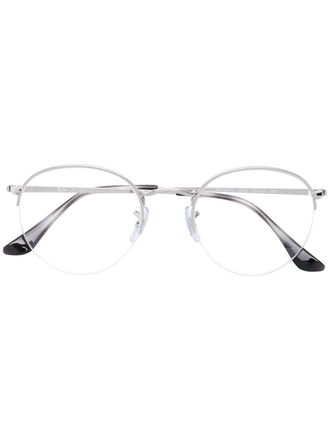 Ray-Ban round metal glasses - Argento