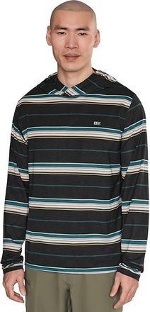 Salty Crew Seaway UV Hoodie Mens Clothing Black : 2XL, Elastane/Polyester