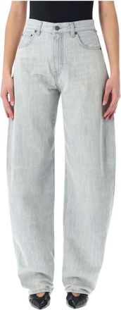 Haikure Bibi Jeans - Dames - Loose Fit Jeans - Blauw - W26 - Katoen - Jeans