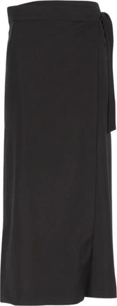 Barena Midi Rok - Dames - Midirokken - Zwart - S - Rokken