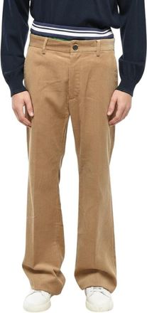 Dsquared2 Beige Flat Front Pants