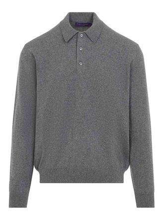 Ralph Lauren Purple Label L/S Knit Polo