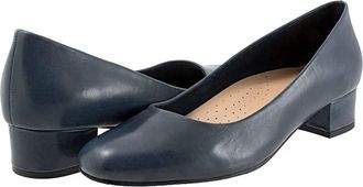 Trotters Dream High Womens Heels Navy : 9 N (AA), Leather