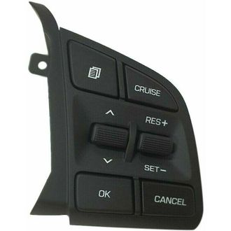 OEM Interruptor De Control De Crucero Para Volante De Hyundai Tucson 2016-2018, Pieza Original, Ajuste Directo, Color Negro