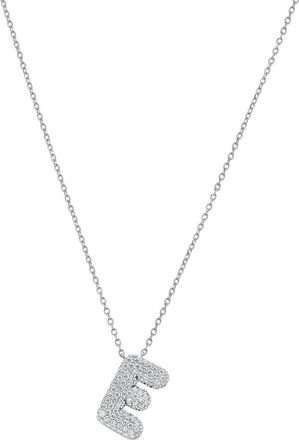 Sabrina Designs 14K 0.45 Ct. Tw. Diamond Initial Necklace