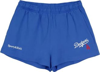 Sporty & Rich Shorts in cotone - Blu