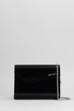 Jimmy Choo London Candy Clutch In Black Acrylic