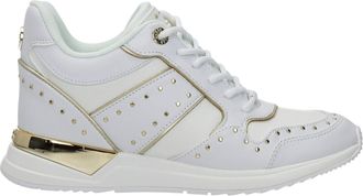 Guess Womens Glowz Studded Sneakers - White - Size EU 39