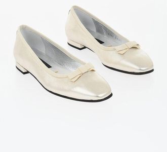Carel Metallic Leather Ballet Flats size 36