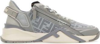 Fendi Grey Fabric Fendi Flow Sneakers