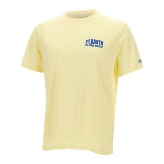 MC2 Saint Barth T-Shirts, male, Yellow, Size: XL Portland Seagirls Beach T-Shirt