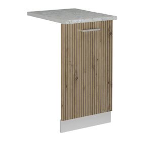Vicco Tapa Del Lavavajillas R-line, Roble Artesanal, 45 Cm, Et M&aacute;rmol