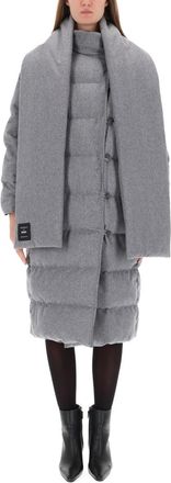 HUGO BOSS Reversible Coat With Scarf-Donna