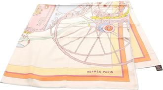 Herm&egrave;s Foulard con stampa - Toni neutri