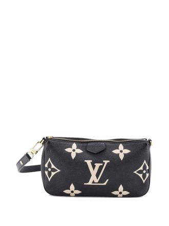Louis Vuitton Multi Pochette Accessoires Bicolor Monogram Empreinte Giant crossbody bag - Nero