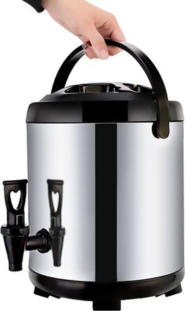 OEM Urna De Catering, 6l/8l/10l/12l/16l/20l Dispensador De Agua Caliente Con Grifo, Cubo Aislado De Acero Inoxidable Para Agua Caliente Y Bebidas, 6l