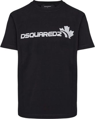 Dsquared2 Heren, Tops, Zwart, Maat: L