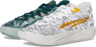 Puma Stewie Harry Potter Basketball Shoes Womens Basketball Shoes White/Green Terrain : 5.5 B - Medium, Textile