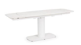 BIZZOTTO Mesa extensible JEREMIAS 140-200X80 BLANCO