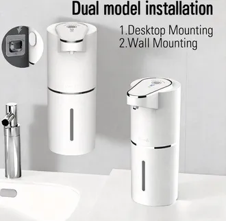 OEM Dispensador Autom&aacute;tico Jab&oacute;n Sensor: Recargable Bater&iacute;a 1200 Mah Ajustable 4 Posiciones, Dispensador Jab&oacute;n Sin Contacto Resistente Agua Ipx5
