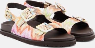 Missoni Mia Zigzag slingback sandals
