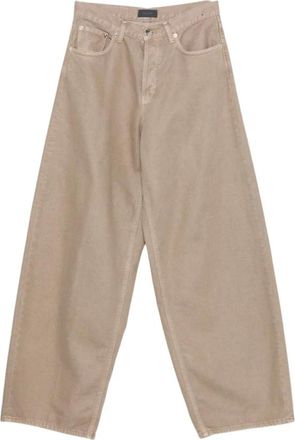 Haikure Jeans, Dames, Beige, W28, Denim, Wide Leg Jeans