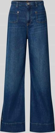 Boss Orange by Hugo Boss BOSS Orange Flared Jeans aus Baumwoll-Mix Modell C_MARLENE in Dunkelblau, Gr&ouml;&szlig;e 26/32