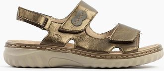 Rieker Womens Rieker 60462-90 Womens Sandals Bronze - Brown - Size: 6.5