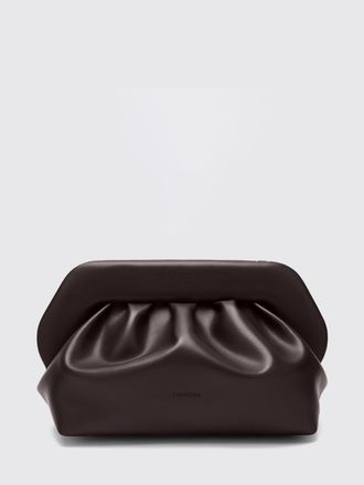 Themoir&egrave; Bios Draped-Design Vegan Leather Clutch