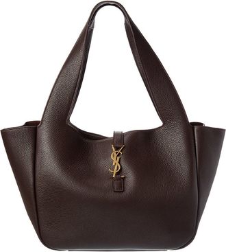 Saint Laurent Le 5 A 7 Bea Leather Tote