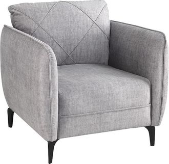 Jockenhöfer Sessel »Novara« mit attraktiver Steppung, Rauten-Biesennähte, frei im Raum stellbar