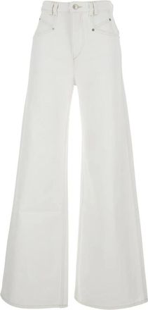 Isabel Marant Mujer, Vaqueros, Blanco, Talla: 2XS