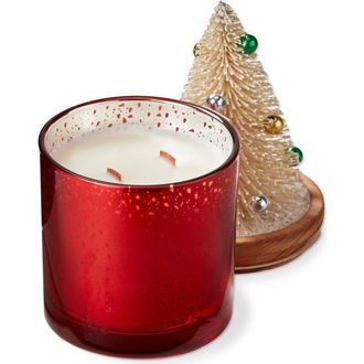 Tag Cedar Fireplace Bottle Brush Candle Red Wax Christmas Scent at Nordstrom