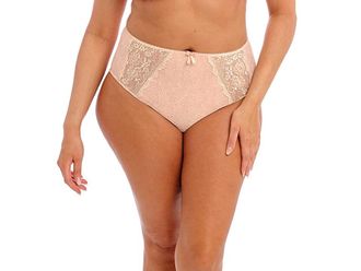 Elomi Morgan Full Brief Womens Underwear Cameo Rose : 3XL, Lace/Nylon/Polyester