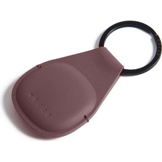 Mujjo Canopy AirTag Keychain in Bronze Red at Nordstrom