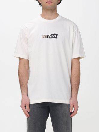 Yohji Yamamoto T-shirt in cotone con logo Y-3