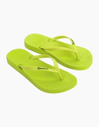 Ipanema Womens Ipanema Womens Anatomica Colors Vegan Flip Flops - Green/Green - Size: 7