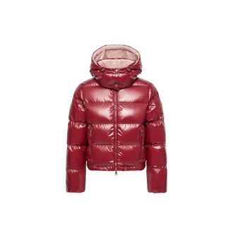 Moncler Moncler Niveole Short Down Jacket, Women, Red, Size: 00