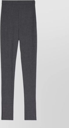 Jil Sander wool slim trousers seamless design cut