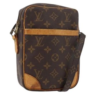 Louis Vuitton Pre-owned Cross Body Bags, female, Brown, Size: ONE SIZE Pre-owned Danube Shoulder Bag