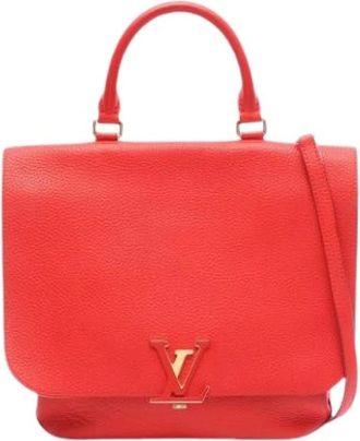 Louis Vuitton Pre-owned Handbags, female, Red, Size: ONE SIZE Pre-owned Vintage Handbag