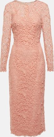 Carolina Herrera Lace midi dress