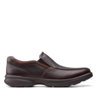 Clarks Bradley Step in Brown Leather