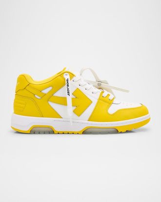 Off-white Mens Slim Out of Office Sneakers from $590.00 - on