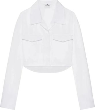 Courr&egrave;ges Shirts - Dames - Overhemden - Wit - XS - Overhemden