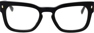 Dsquared2 0129 Optisch Montuur - Heren - Brillen - Zwart - 51 MM - Accessoires