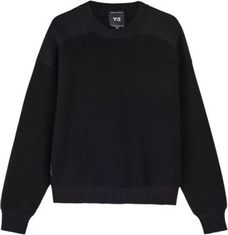 adidas Y-3 UT Knit Crew Sweater Black KD2555