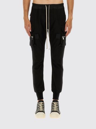 Rick Owens Pantaloni cargo Rick Owens in lana con coulisse